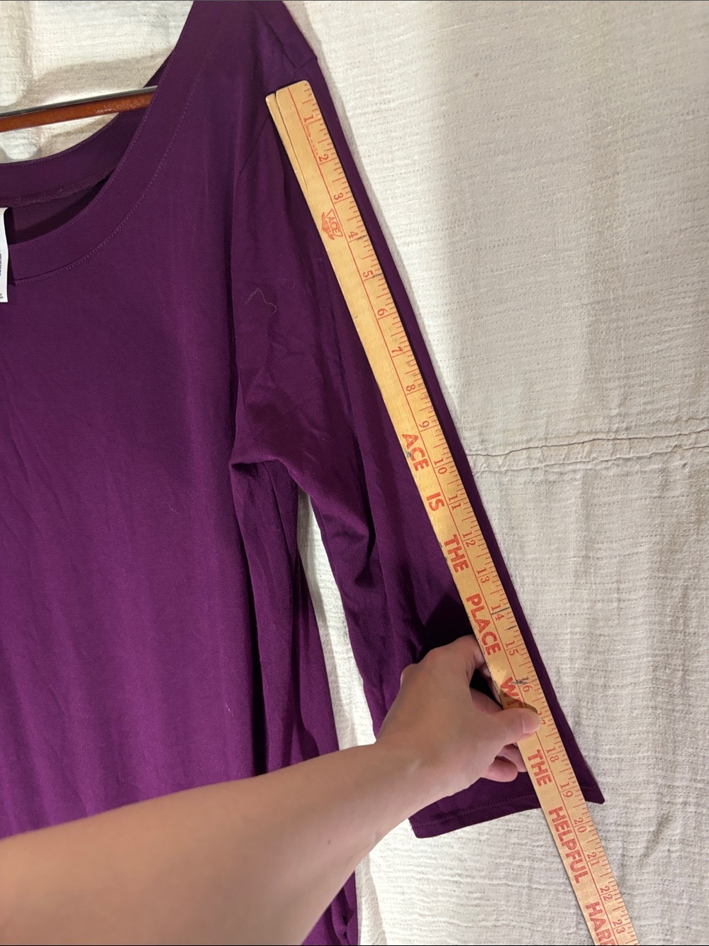 Zenana Outfitters Deep Purple Ruffle-Hem Maxi Dress w/ pockets - Picture 4 of 10